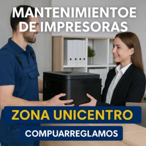 Mantenimiento de impresoras a domicilio en Unicentro Bogotá